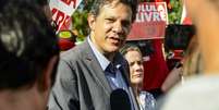 Fernando Haddad (PT) foi candidato à Presidência em 2018  Foto: HENRY MILLEO/FOTOARENA / Estadão Conteúdo