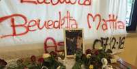 Homenagem a Daniele Pongetti, 16, vítima de tumulto em discoteca na Itália  Foto: ANSA / Ansa - Brasil