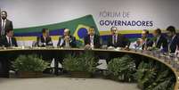 Governadores eleitos participam de fórum em Brasília  Foto: José Cruz/Agência Brasil / Estadão