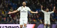 Benzema marcou o único gol da partida deste sábado (AFP)  Foto: LANCE!