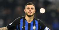 Icardi comemora gol pela Inter de Mil&atilde;o  Foto: Daniele Mascolo / Reuters