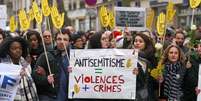 95% dos judeus franceses veem o antissemitismo como uma questão muito ampla ou razoavelmente ampla  Foto: Getty Images / BBC News Brasil