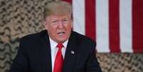 Presidente dos EUA, Donald Trump, fala com jornalistas em base no Iraque
26/12/2018 REUTERS/Jonathan Ernst  Foto: Reuters