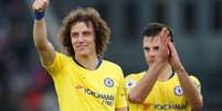 David Luiz comemora gol do Chelsea  Foto: David Klein / Reuters