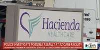 Hacienda Healthcare é a casa de repouso na qual a vítima está há mais de uma década  Foto: CBS / Reprodução
