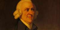 Adam Smith, 'o pai do capitalismo', é o primeiro economista listado entre os 12 mais importantes do mundo em um novo livro de Linda Yueh  Foto: Getty Images / BBC News Brasil