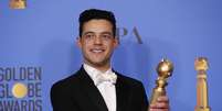 Rami Malek foi consagrada como melhor ator  Foto: REUTERS/Mario Anzuoni / Reuters