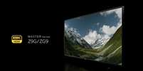 Sony anunciou modelo Z9G que será vendido nos tamanhos de 85 polegadas e 98 polegadas  Foto: Reprodução / Estadão