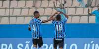 Grêmio bateu o São Bernardo na Copinha  Foto: Guilherme Rodrigues / Futura Press