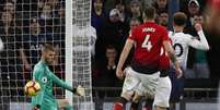 Goleiro foi o personagem da vitória do United (Foto: AFP)  Foto: LANCE!