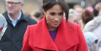 Meghan Markle, a Duquesa de Sussex, durante visita a Birkenhead   Foto: John Rainford / Reuters