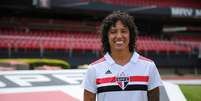 Cristiane foi anunciada pelo São Paulo  Foto: Renata Damasio / SaoPauloFC.Net / Divulgação