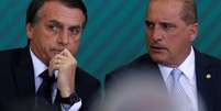 Presidente Jair Bolsonaro e o ministro da Casa Civil, Onyx Lorenzoni
07/01/2019
REUTERS/Adriano Machado  Foto: Reuters