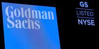 Logo do Goldman Sachs no pregão da Bolsa de Nova York
18/12/2018
REUTERS/Brendan McDermid  Foto: Reuters