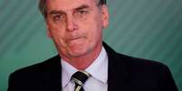 Bolsonaro, durante evento no Palácio do Planalto 15/1/2019 REUTERS/Ueslei Marcelino  Foto: Ueslei Marcelino / Reuters