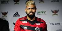 Gabigol chega como a grande esperan&ccedil;a de gols do Flamengo no ano  Foto: Dhavid Normando / Futura Press