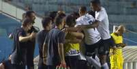 Corinthians goleou o Visão Celeste pelas oitavas de final da Copinha (Foto: Reprodução)  Foto: LANCE!