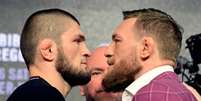 Khabib e Conor McGregor serão julgados por conta da confusão generalizada no UFC 229 (Foto: Getty Images)  Foto: Lance!