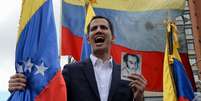 A auto-proclamação de Guaidó como presidente da Venezuela dividiu a comunidade internacional entre apoiadores e inimigos de Maduro  Foto: Getty Images / BBC News Brasil