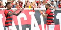 Bruno Henrique garante vitória do Flamengo (Foto: Andre Melo Andrade/AM Press)  Foto: Lance!