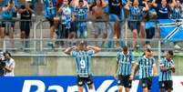 Atacante foi o principal destaque da vitória do Grêmio contra o Juventude (Foto: Marcelo de Oliveira/Fotoarena)  Foto: Lance!