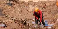 Rompimento da barragem da Mineradora Vale, Corrego do Feijão, região de Brumadinho MG, nesta segunda feira (28)  Foto: TELMO FERREIRA/FRAMEPHOTO / Estadão