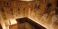 O sarcófago de Tutancâmon no vale dos reis, no Egito. 31/01/2019. REUTERS/Mohamed Abd El Ghany -   Foto: Reuters