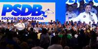 Convenção do PSDB  Foto: Orlando Brito/Divulgação / BBC News Brasil