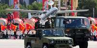 O presidente chinês tem promovido um plano de modernização do Exército desde a sua chegada ao poder, em 2013  Foto: Getty Images / BBC News Brasil