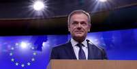 Presidente do Conselho Europeu, Donald Tusk, em Bruxelas
06/02/2019
REUTERS/Yves Herman  Foto: Reuters