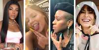 Famosas exibem unhas stiletto com esmalte neon (Fotos: Instagram/Reprodu&ccedil;&atilde;o)  Foto: Elas no Tapete Vermelho