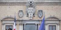 Palácio Farnese, sede da Embaixada da França em Roma  Foto: EPA / Ansa - Brasil