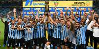 Grêmio conquistou a Recopa após golear o Avenida  Foto: Rodrigo Ziebell / Framephoto / Gazeta Esportiva