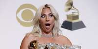 Lady Gaga venceu a categoria Melhor Canção Composta para Mídia Visual  Foto: Mario Anzuoni / Reuters