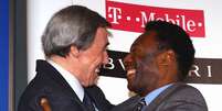 Gordon Banks e Pelé  Foto: David Bebber / Reuters