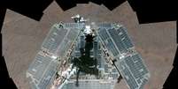 Auto-retrato da sonda Opportunity da Nasa
17/04/2014 Cortesia Nasa/JPL-Caltech/Cornell University/Arizona State University/Divulga&ccedil;&atilde;o via REUTERS  Foto: Reuters