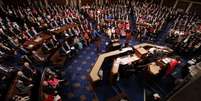 Plenário da Câmara dos Deputados dos Estados Unidos
03/01/2019 REUTERS/Jonathan Ernst  Foto: Reuters