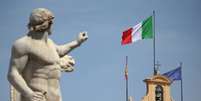 Bandeira da Itália no Palácio Quirinale, em Roma
30/05/2018 REUTERS/Tony Gentile  Foto: Reuters