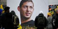 Homenagens ao jogador argentino Emiliano Sala, que morreu em janeiro num desastre aéreo. 10/2/2019.  REUTERS/Stephane Mahe   Foto: Reuters