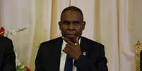 Primeiro-ministro do Haiti, Jean Henry Céant, durante cerimônia em Porto Príncipe
17/09/2018 REUTERS/Andres Martinez Casares  Foto: Reuters