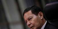 Vice-presidente Hamilton Mourão durante entrevista à Reuters em Brasília
14/02/2019 REUTERS/Ueslei Marcelino  Foto: Reuters