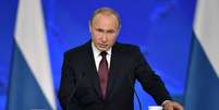 Presidente da Rússia, Vladimir Putin, faz pronunciamento ao Parlamento em Moscou
20/02/2019 Sputnik/Alexei Nikolsky/Kremlin via REUTERS  Foto: Reuters