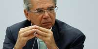 O ministro da Economia, Paulo Guedes, principal defensor da reforma da Previdência  Foto: Adriano Machado / Reuters