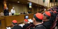 Papa Francisco inaugura conferência sobre abuso sexual de menores no Vaticano
21/02/2019 Vatican Media/­Divulgação via REUTERS  Foto: Reuters