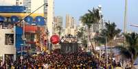  Tomate agita o circuito Barra-Ondina, no Carnaval de Salvador (BA)  Foto: Raul Spinassé / Futura Press