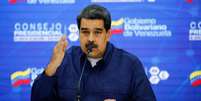 Presidente da Venezuela, Nicolás Maduro, durante reunião em Caracas  Foto: Palácio Miraflores/Divulgação / Reuters