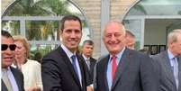 Embaixador da Itália no Brasil se reúne com Guaidó  Foto: Reprodução / Twitter / Ansa - Brasil