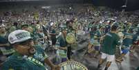 Mancha Verde é uma das escolas de samba do Grupo Especial.  Foto: Paulo Lopes / Futura Press
