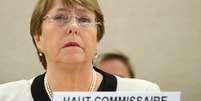 Alta comissária da ONU para os Direitos Humanos, Michelle Bachelet, em Genebra
06/03/2019 REUTERS/Denis Balibouse  Foto: Reuters