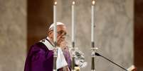Papa Francisco durante missa da Quarta-Feira de Cinzas em Roma
06/03/2019 REUTERS/Yara Nardi  Foto: Reuters